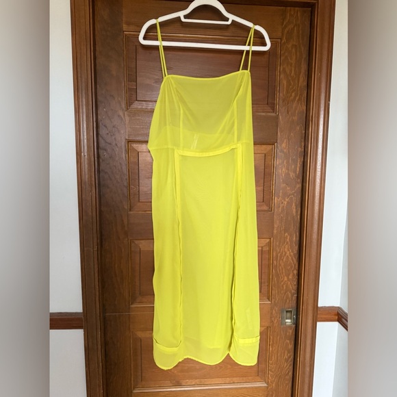 By Anthropologie Sheer Paneled Midi Dress - Picture 5 of 8